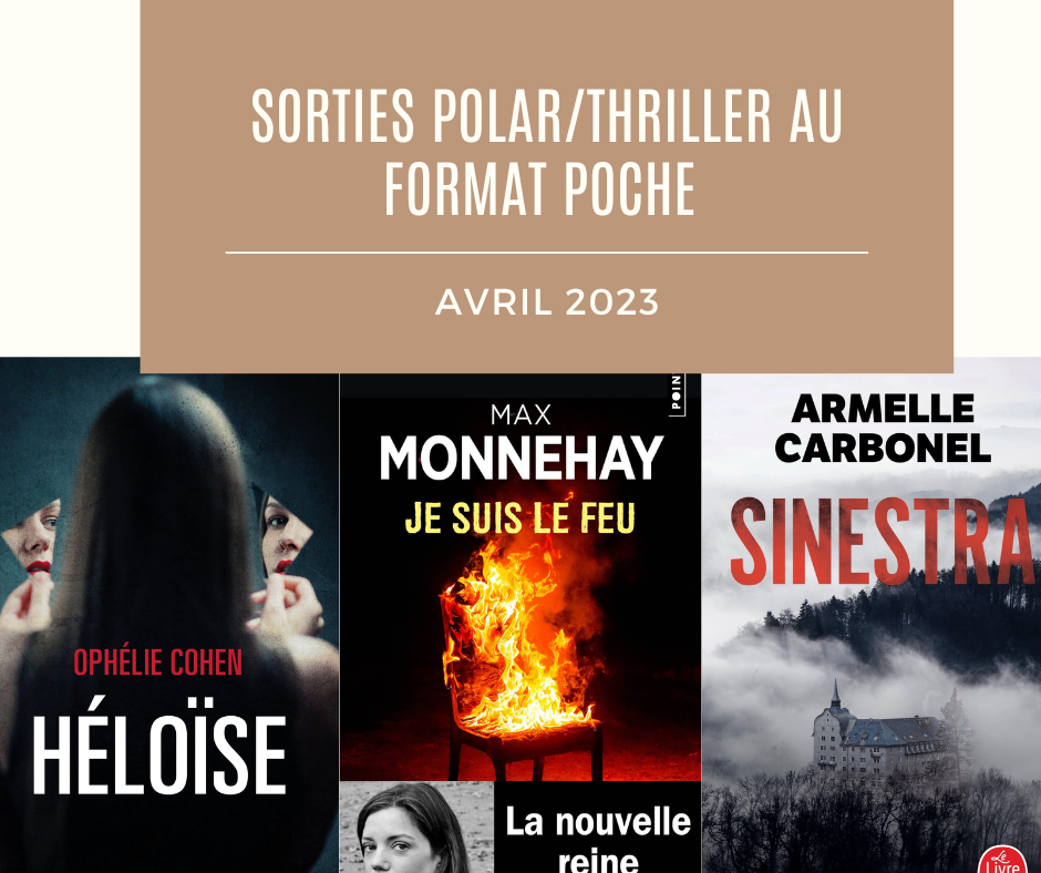 Les sorties Polar/Thriller au format poche d'avril 2023 – Tomabooks